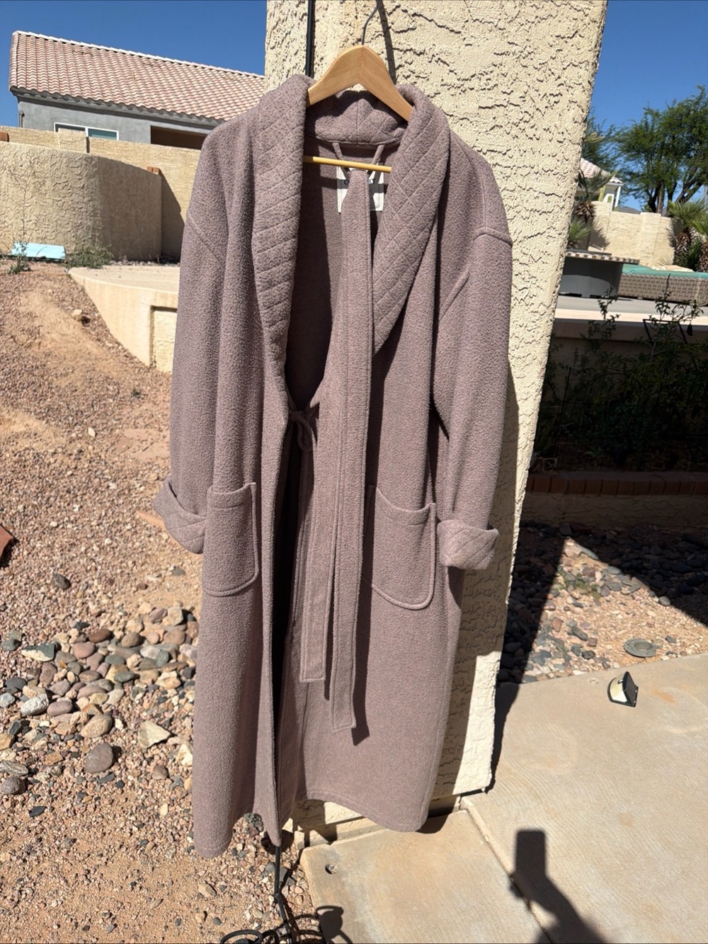 Victoria Secret Country VTG Fleece Warmth Comfort Winter Robe P S Rare AA